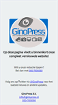 Mobile Screenshot of ginopress.nl